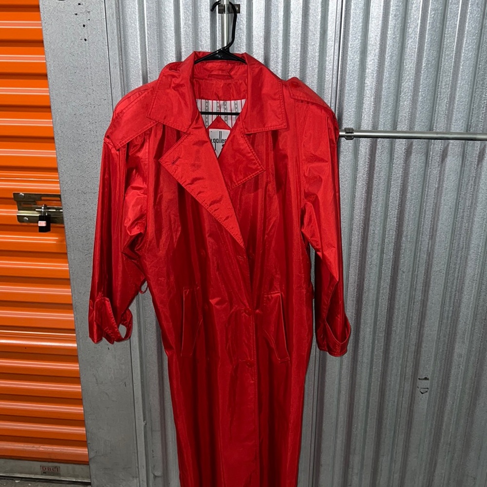 J. Gallery trench rain coat